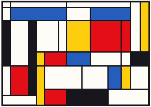 Piet Mondrian - Tableau I - Image 2
